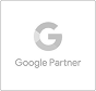 Google Partner logo representing SharpShell Digital's certification in digital marketing services.