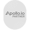 Apollo.io partner logo representing collaboration and marketing expertise for digital growth.