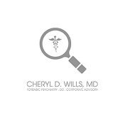 Logo of SharpShell Digital featuring a magnifying glass and medical symbol, representing web design and development services focused on enhancing digital presence and user experience.